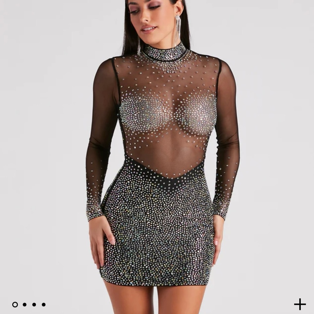 Rhinestone Dress